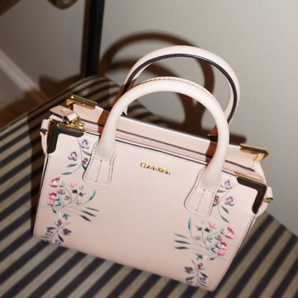 Calvin Klein hand bag/ satchel
